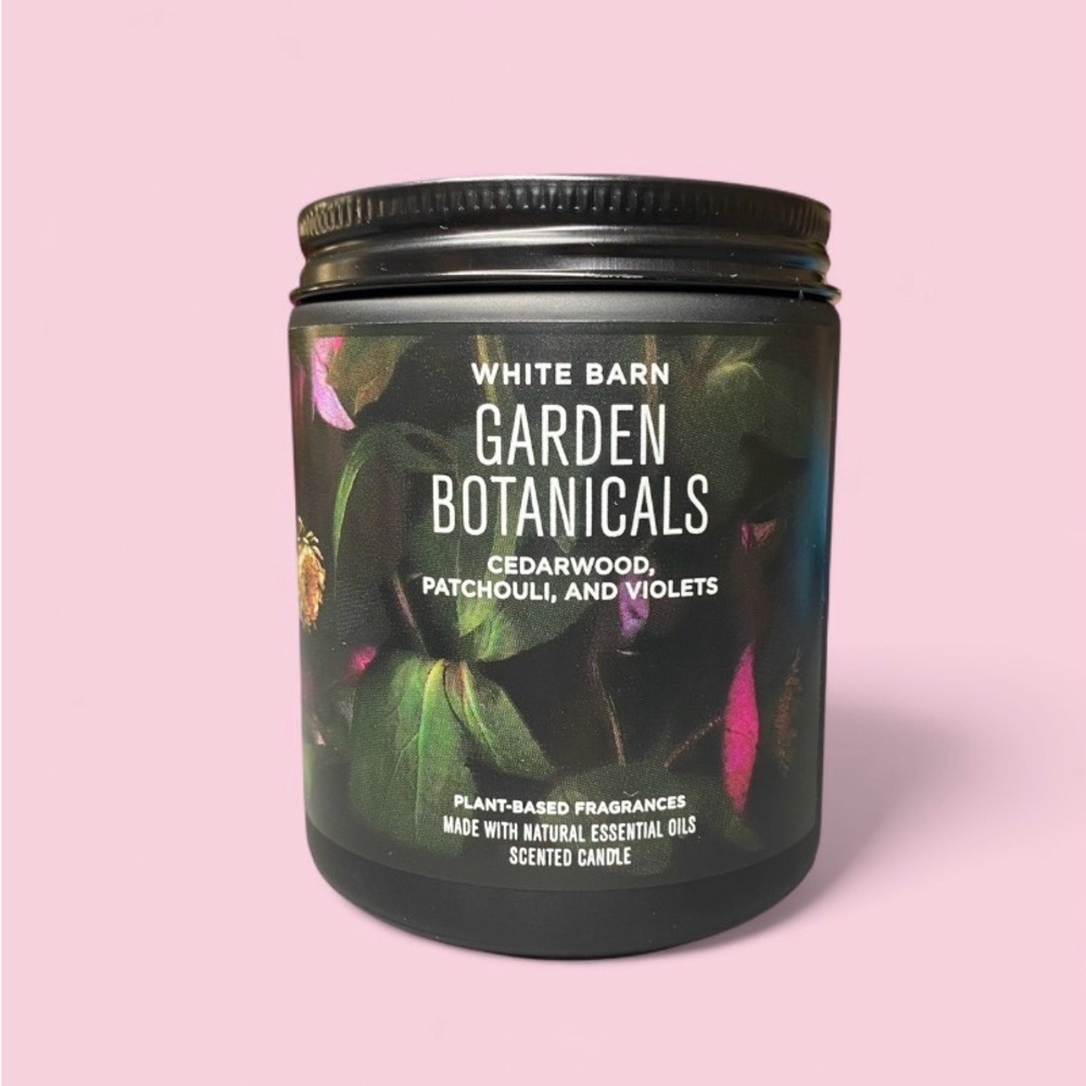 Bath & Body Works Rare Garden Botanicals Test Scent Single Wick Candle New HTF